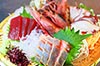 刺身の盛り合わせ